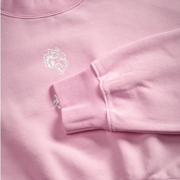 (ISO) WOLF HEAD KANJI AVA CREWNECK IN CHERRY BLOSSOM SIZE XS - Picture 4 of 7